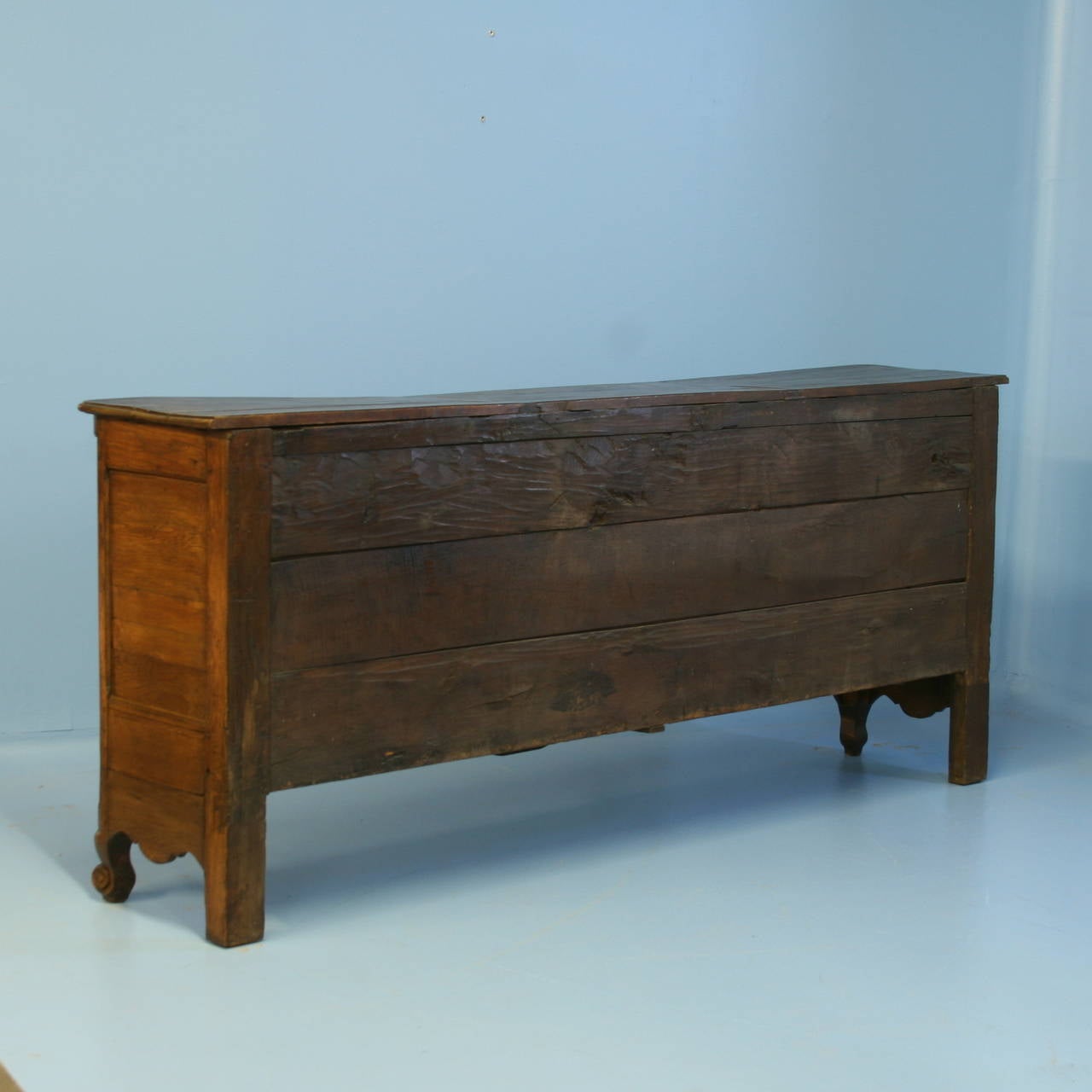 Antique Long French Sideboard Buffet, circa 1780-1820 4