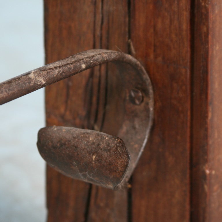 Wood Antique Spanish Daybed, Circa 1800