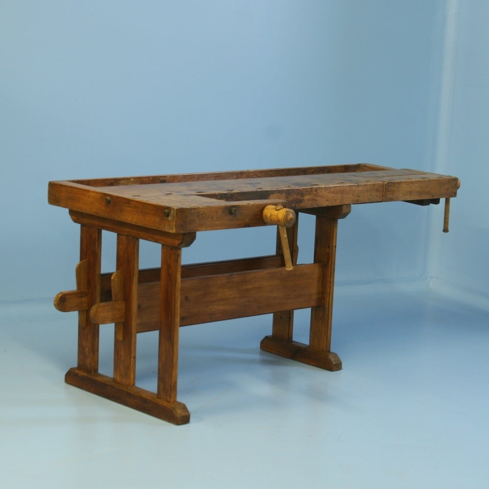 Antique Carpenter's Workbench, Denmark circa 1900's