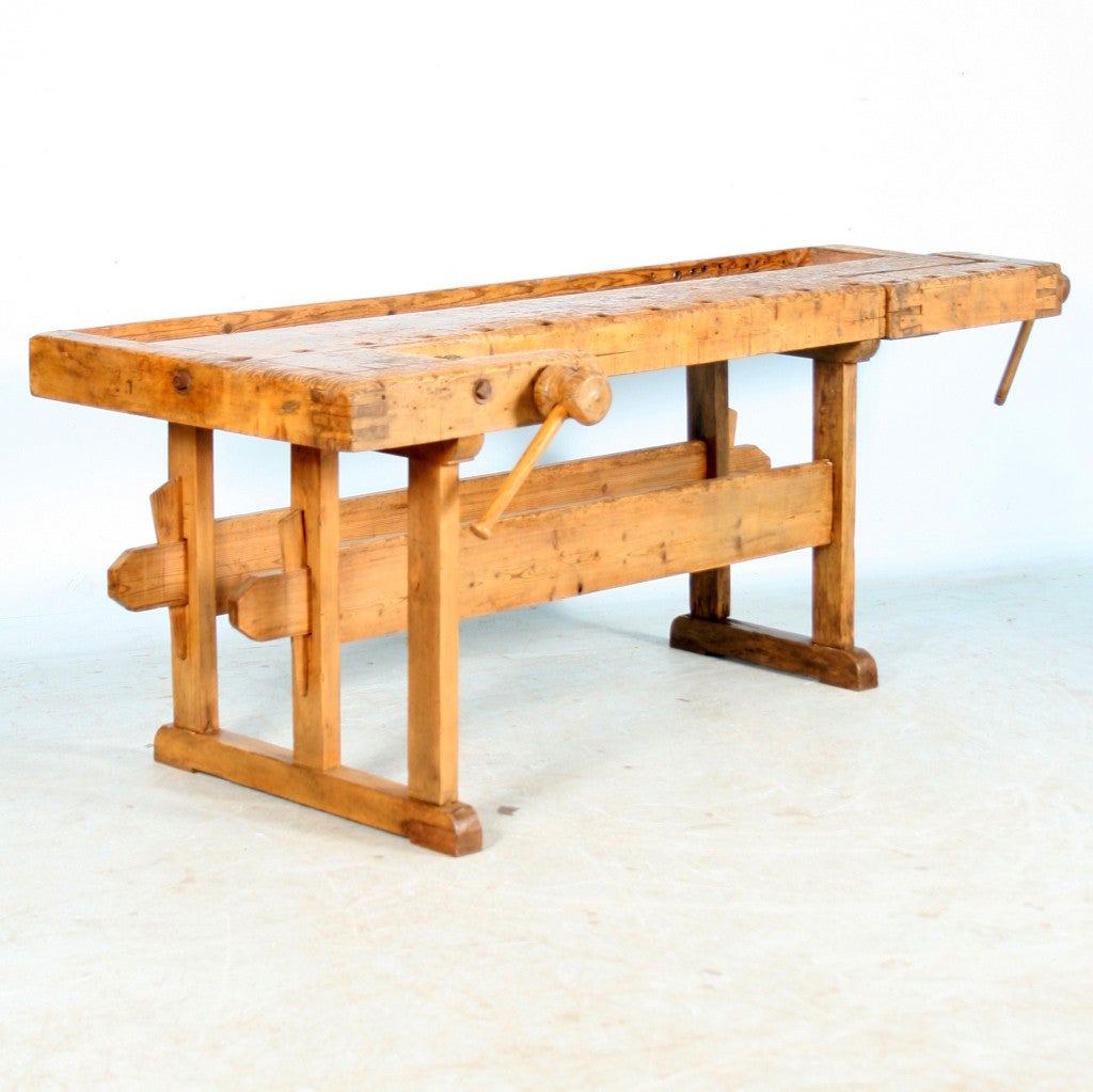 Antique Carpenter's Work Bench