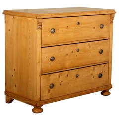Antique Pine Large Chest of Drawers