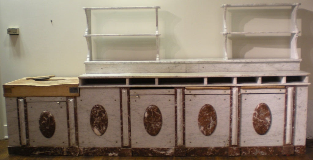 French Marble Kitchen