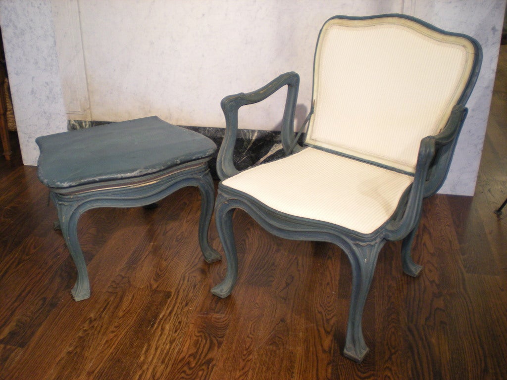 French Garden Chairs In Fair Condition For Sale In Nashville, TN