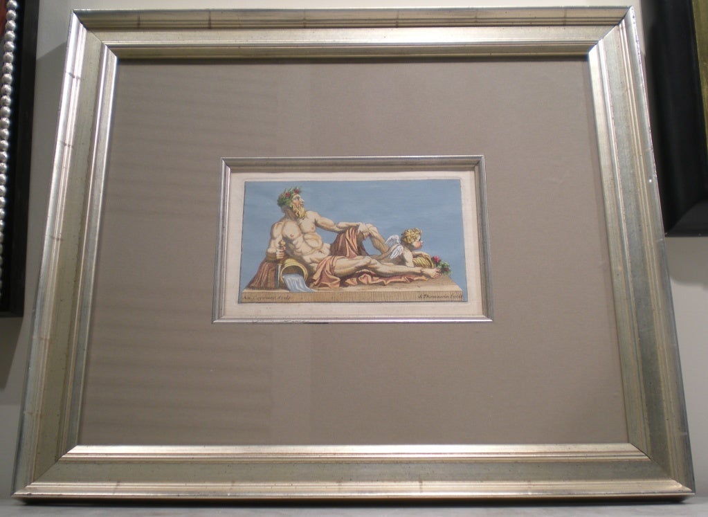 Colored Engravings of the Four Seasons