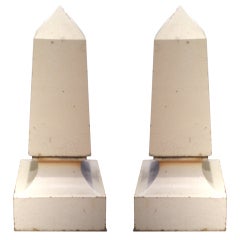 Glazed Terracotta Obelisks