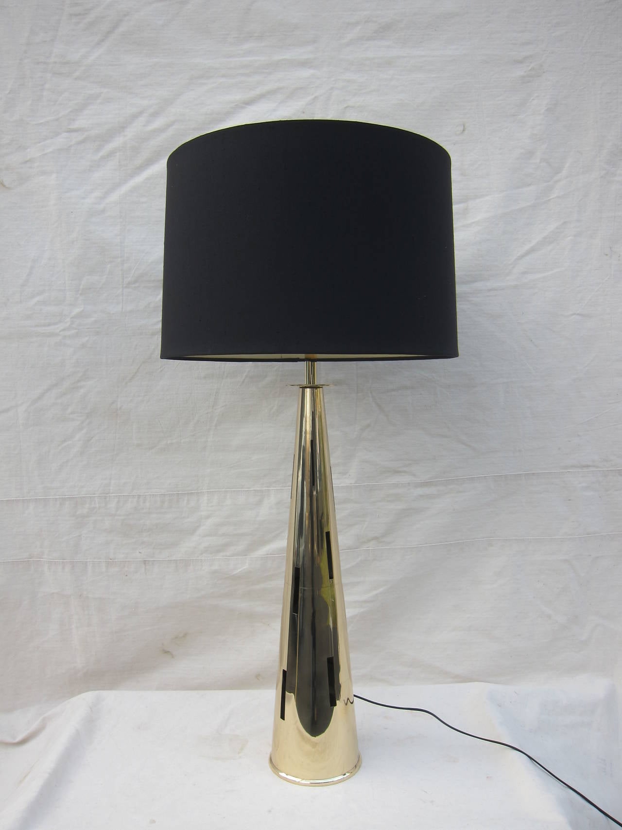Italian Brass Table Lamps