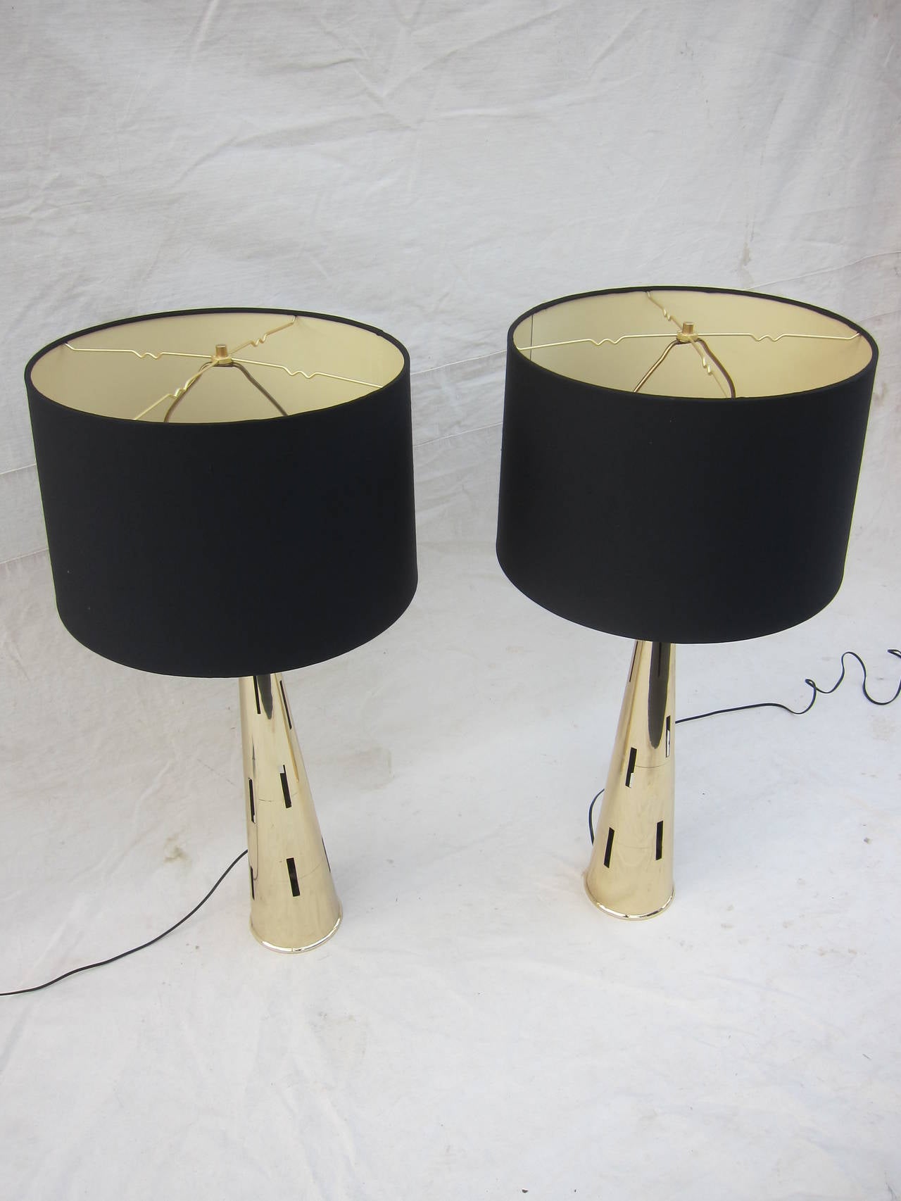 Brass Table Lamps 2