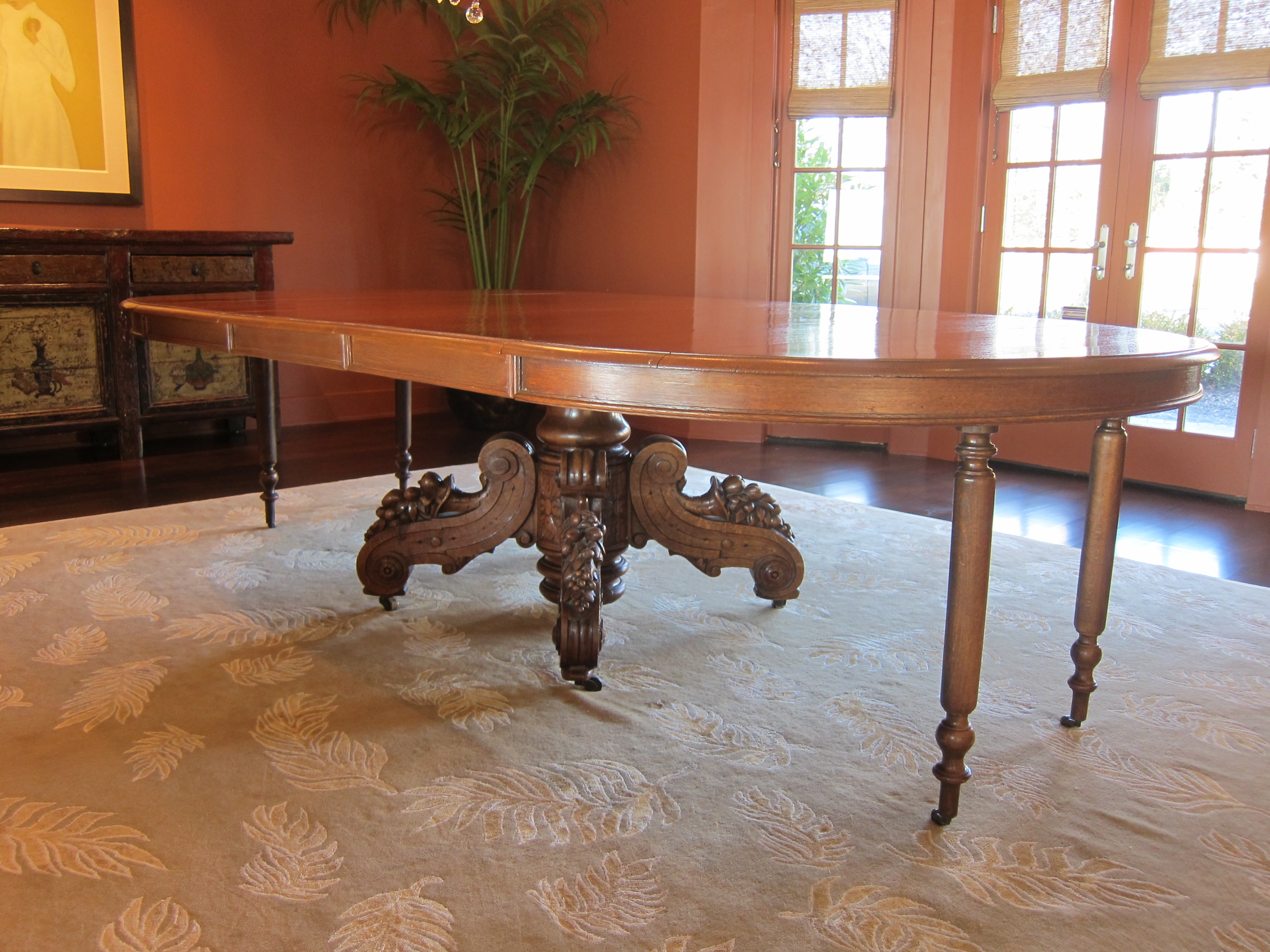 Antique Extension Dining Table at 1stDibs