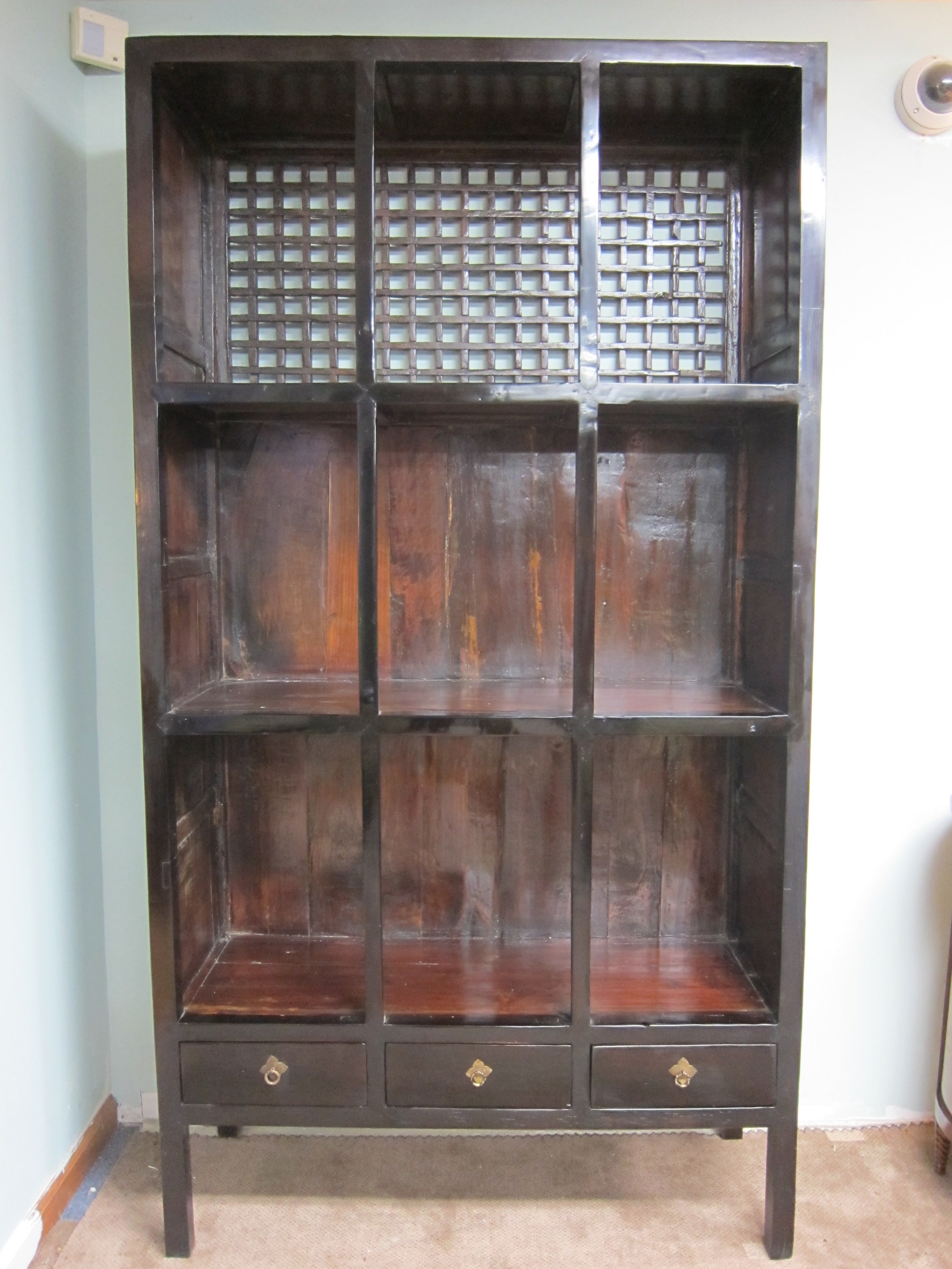 19th Century Chinese Display Bookcase