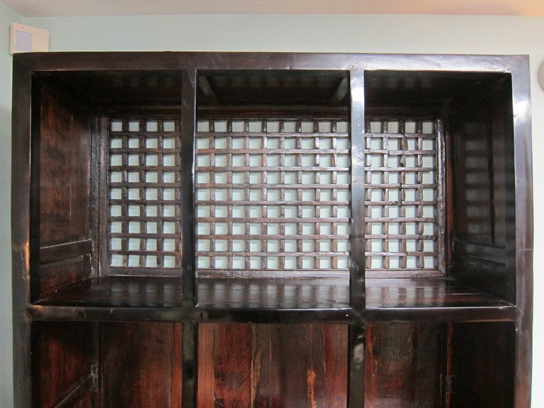 Qing 19th Century Chinese Display Bookcase