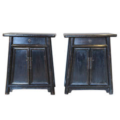 19th Century Chinese Tapered Cabinets