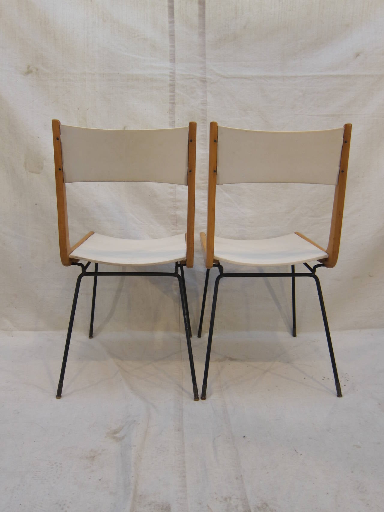 Set of Four Chairs, Style of Carlo Di Carli 1