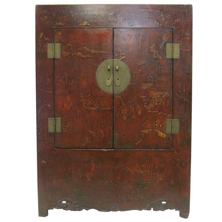 Cabinet chinois du 18e siècle en vente