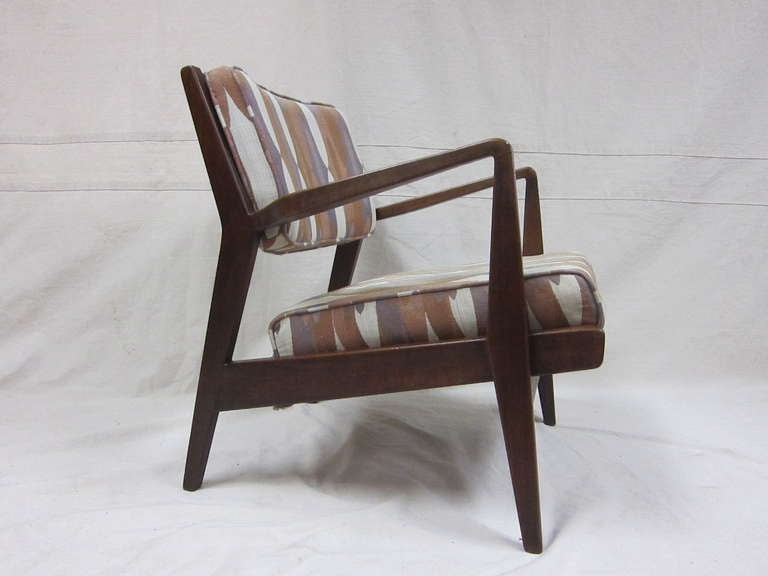 Jens Risom Lounge Chair In Good Condition For Sale In New York, NY