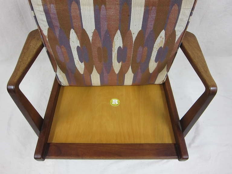 Jens Risom Lounge Chair For Sale 1