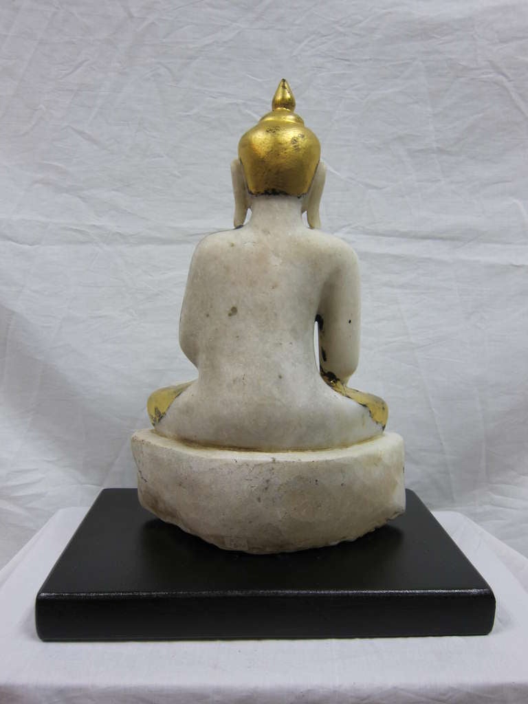19th Century Burmese Alabaster Buddha