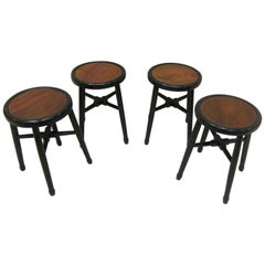 Art Deco Stools Side Tables
