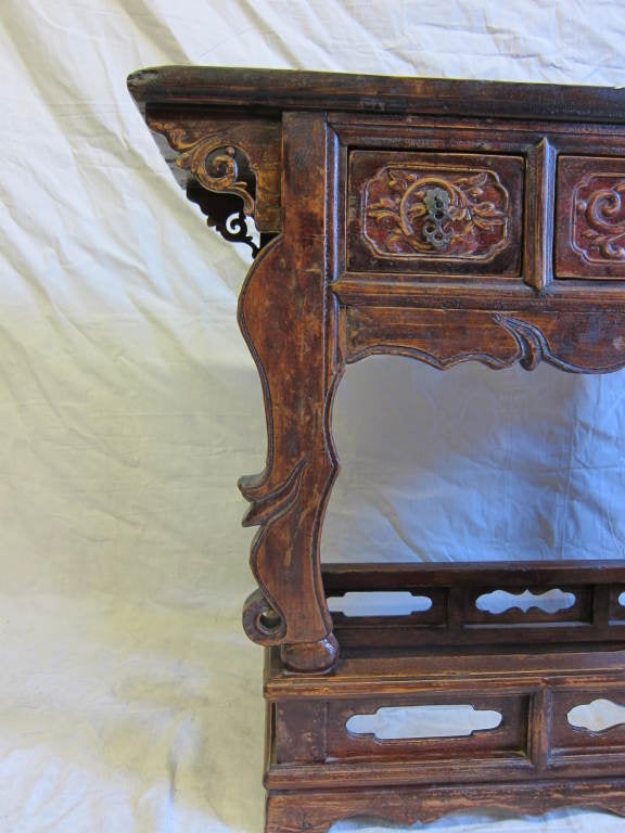 Elm 19th Century Chinese Altar Table For Sale