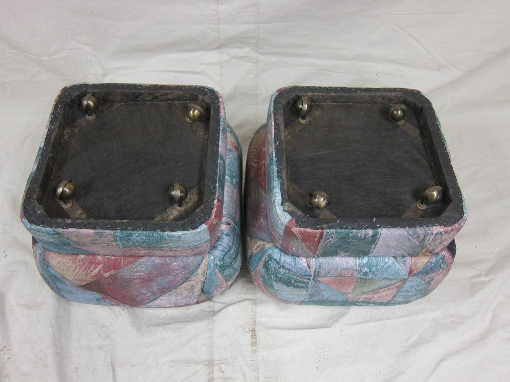 Pouf Ottomans In Good Condition In New York, NY