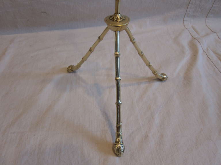 Bagues Brass and Glass Side Table 3