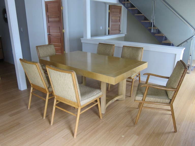 Mid-Century Modern Robsjohn Gibbings Table And Chair Set For Sale