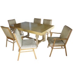 Robsjohn Gibbings Table And Chair Set 1