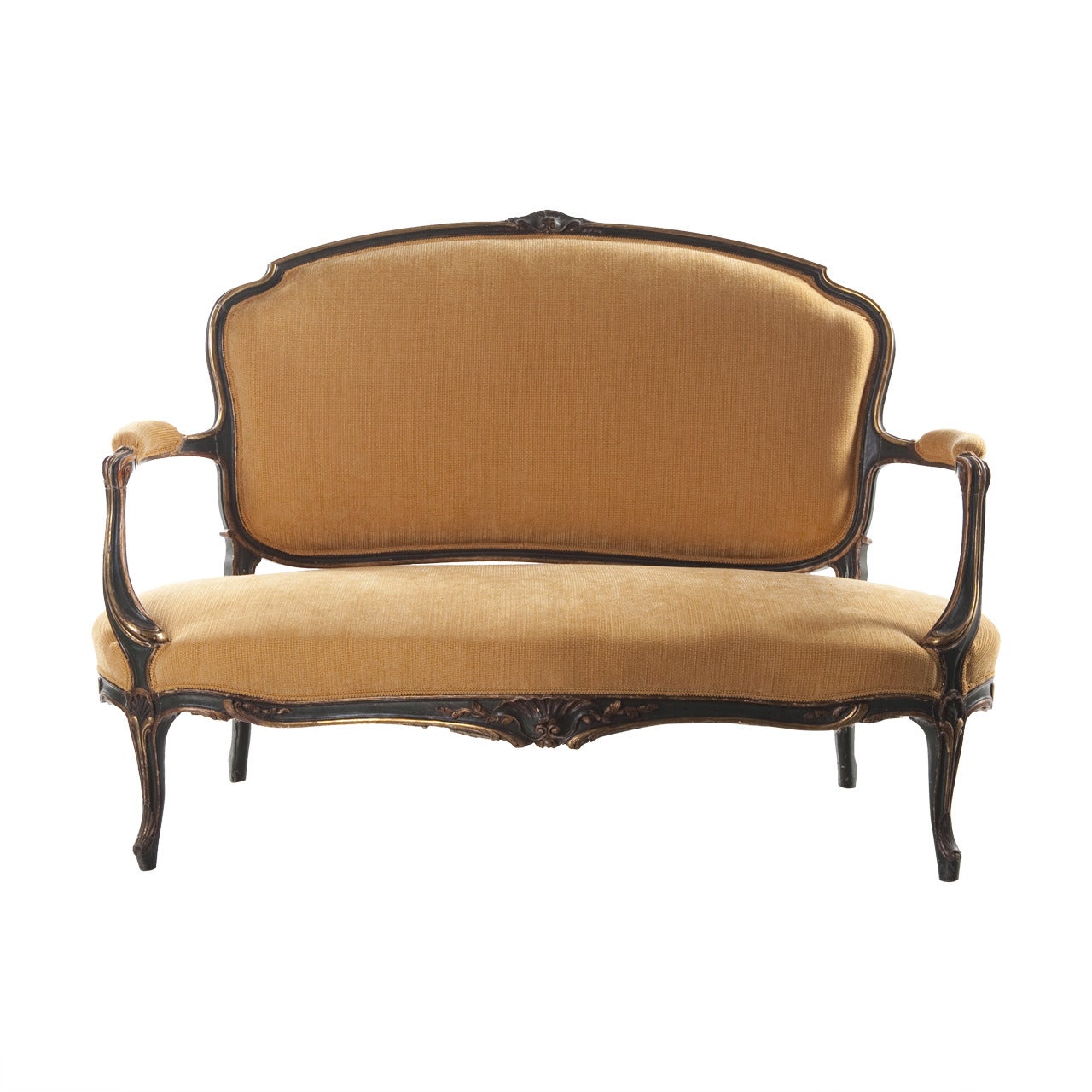 19th Century French Settee, Louis Philippe Style