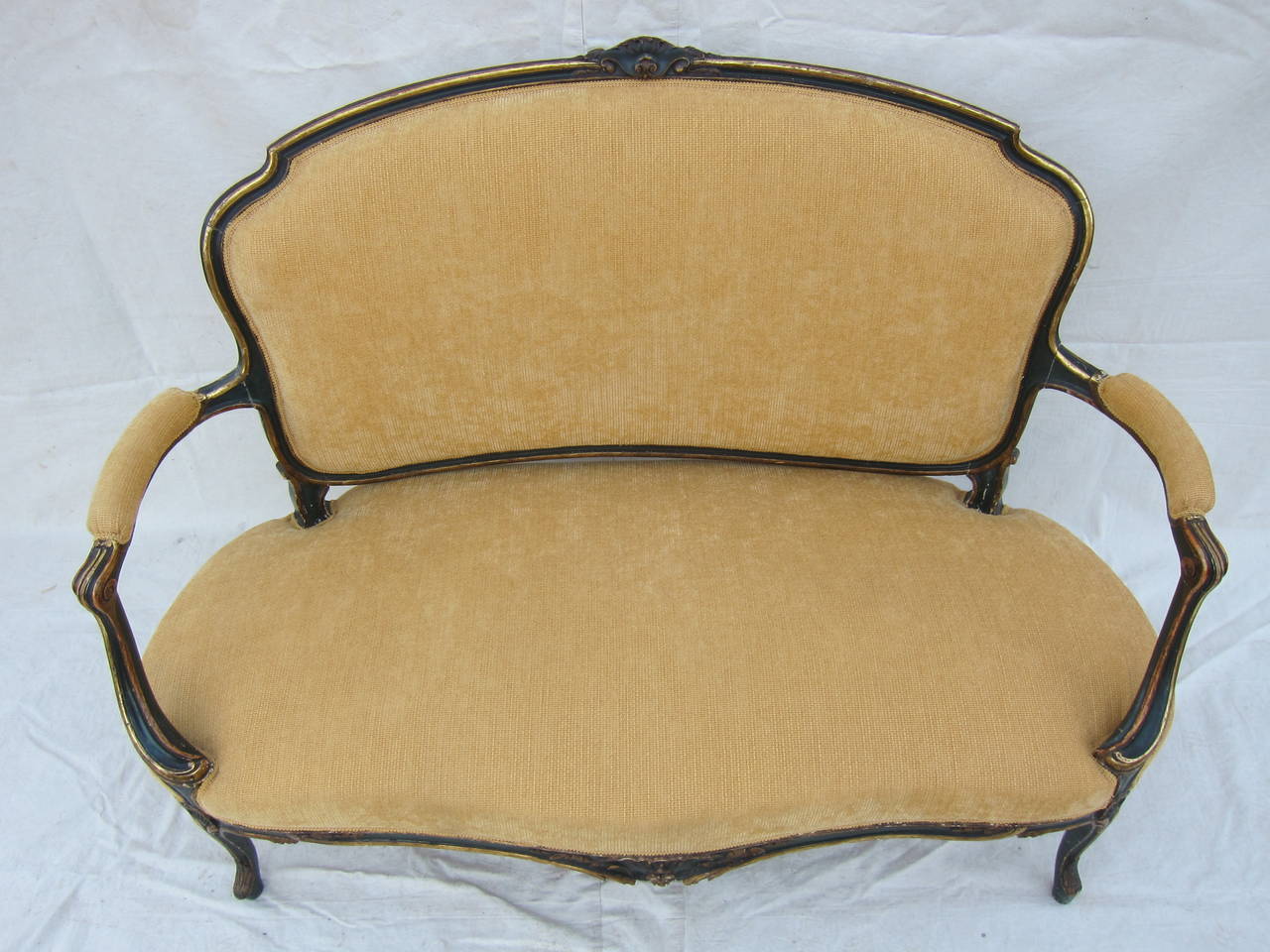 19th Century French Settee, Louis Philippe Style 3