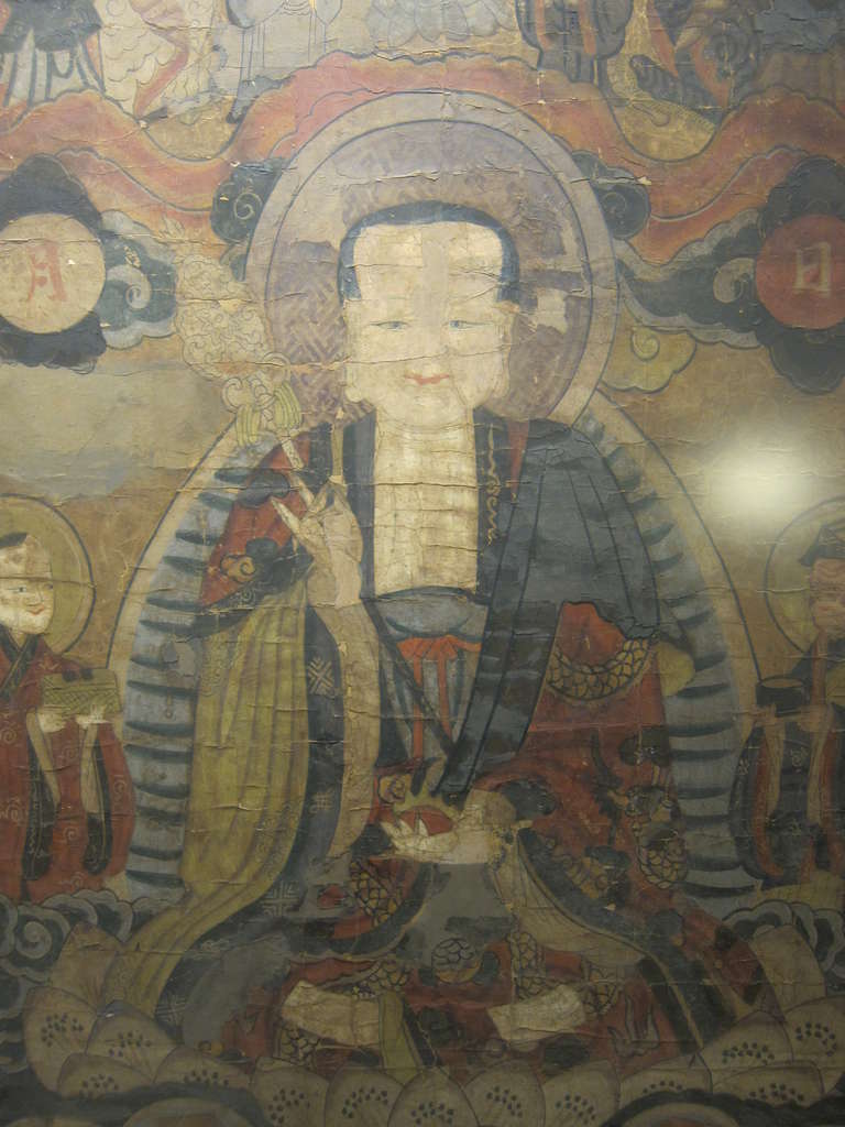 buddhist scroll painting