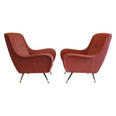 Mid-Century Italian Lounge/Armchairs