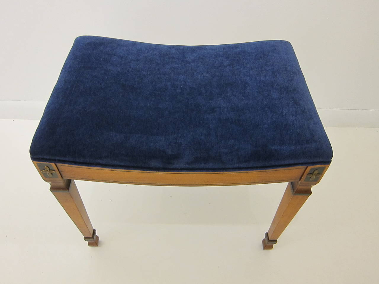 Biedermeier Inspired Stool In Good Condition In New York, NY