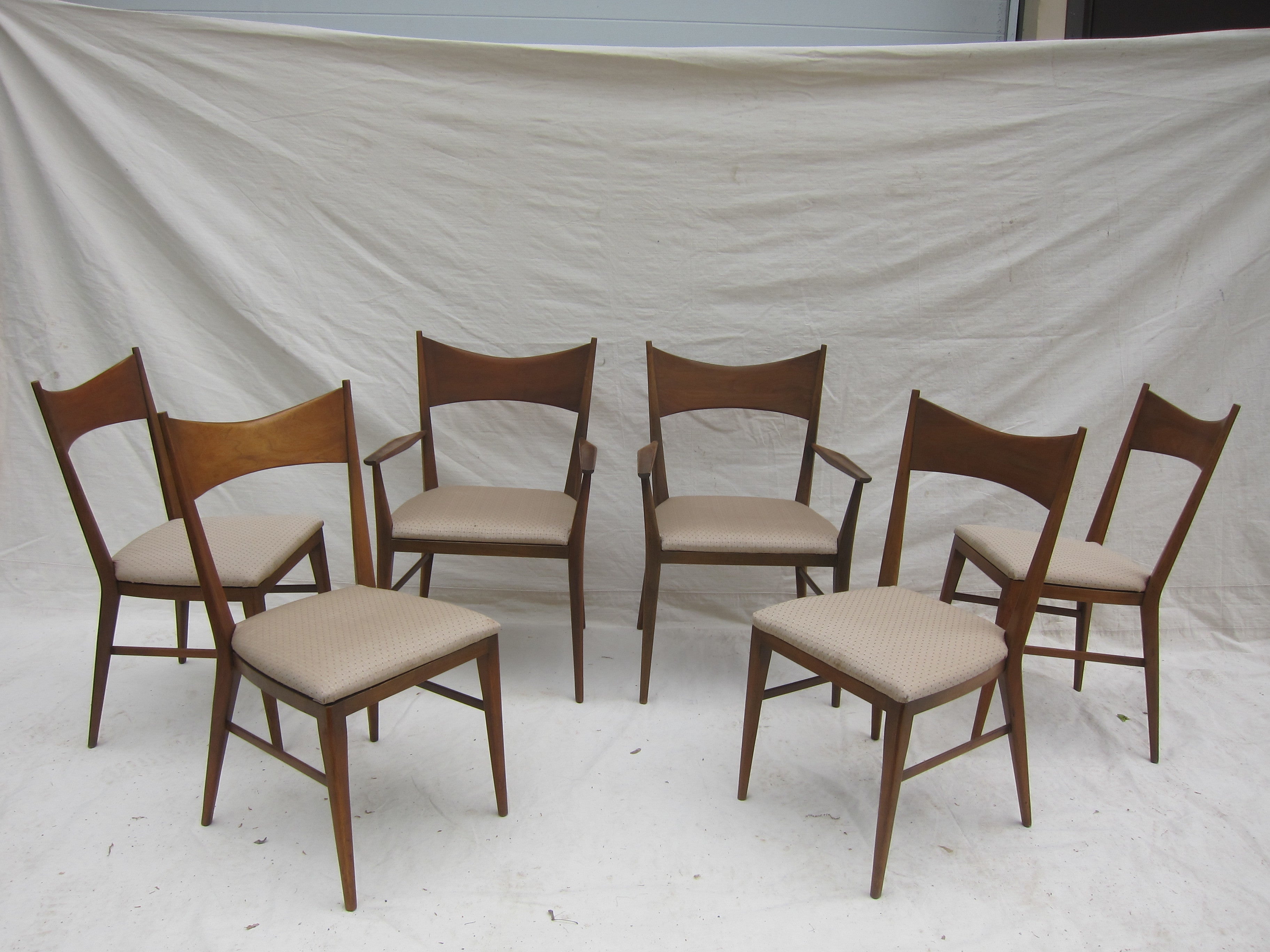 Paul McCobb Bow-tie Chair set of 6
