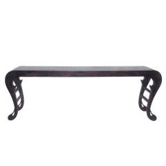 19th Century Cabriole Leg Chinese Altar Table