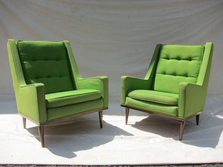 American Milo Baughman Lounge Chairs