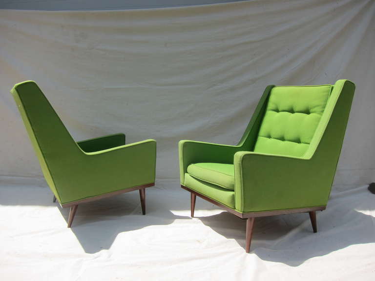 Milo Baughman Lounge Chairs In Good Condition In New York, NY