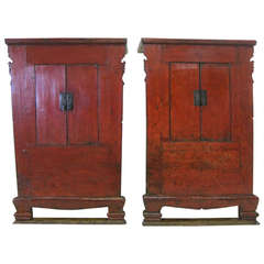 Pair of 19th Century Chinese Cabinets 10