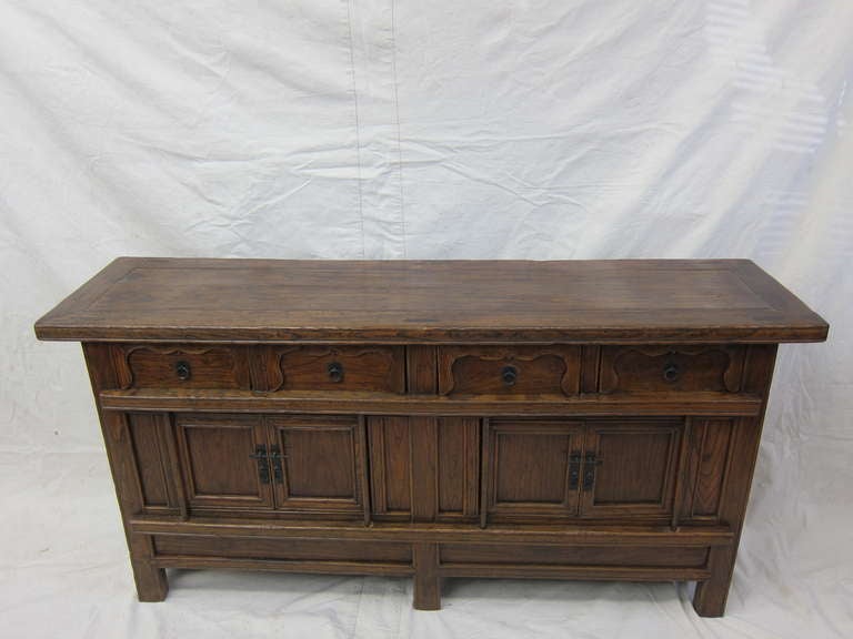 Country 19th Century Chinese Provincial Sideboard