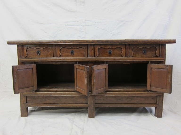 19th Century Chinese Provincial Sideboard In Good Condition In New York, NY
