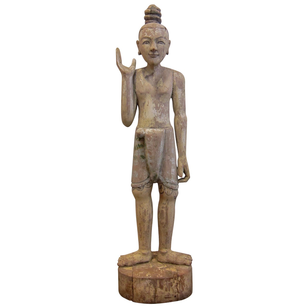 Burmesische Statue des 19. Jahrhunderts im Angebot