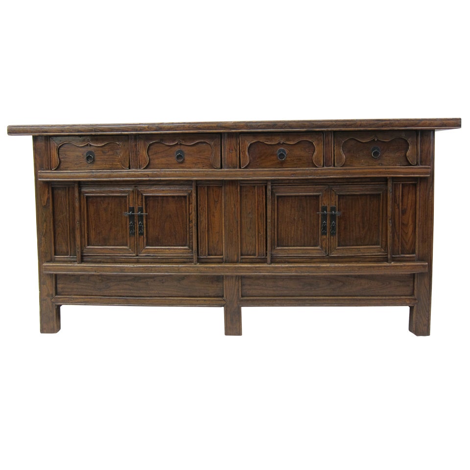 19th Century Chinese Provincial Sideboard