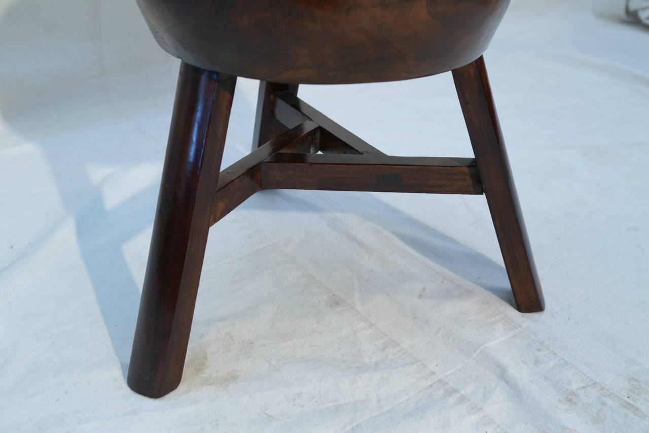 Asian Cog Stool Table
