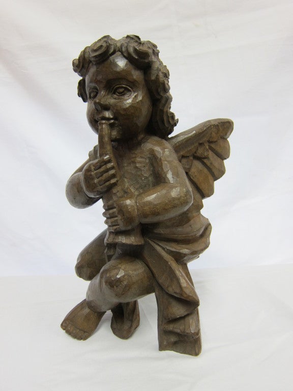 Philippine 19th Century Putto Sculpture