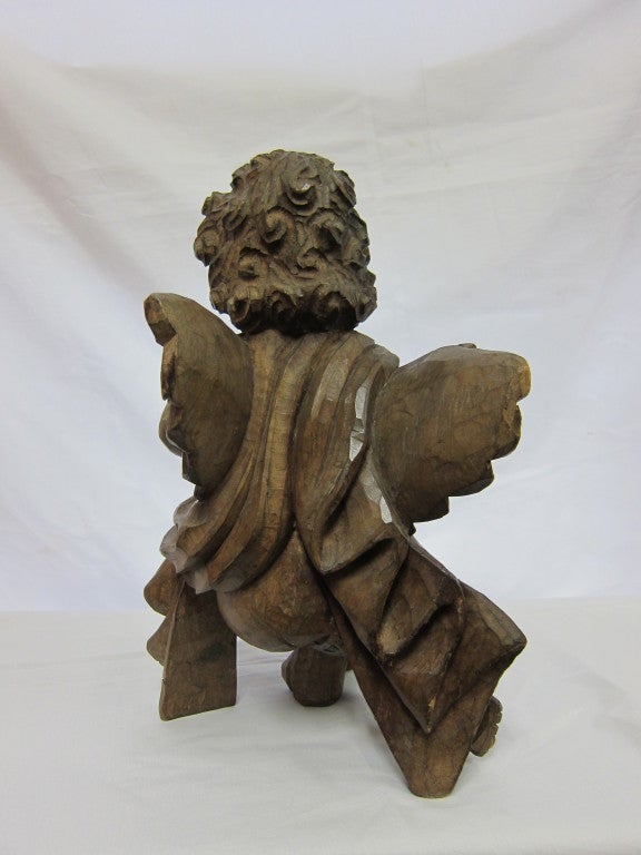 19th Century Putto Sculpture In Excellent Condition In New York, NY