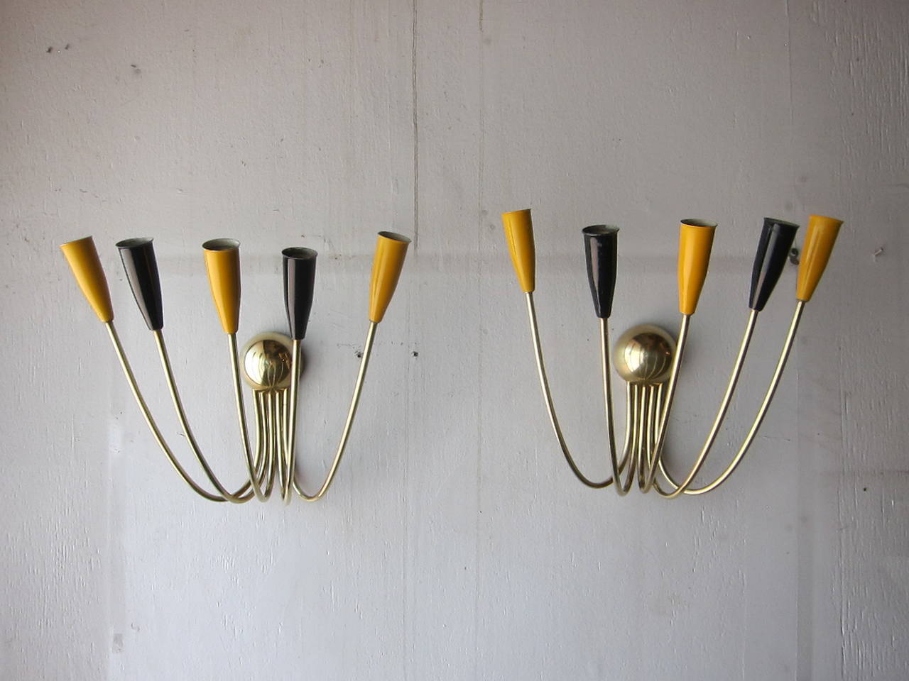 20th Century Pair of Stilnovo Sconces