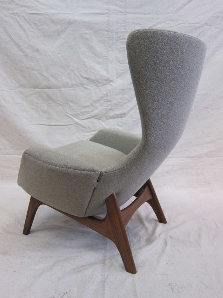Mid-20th Century Adrian Pearsall Wing Chair