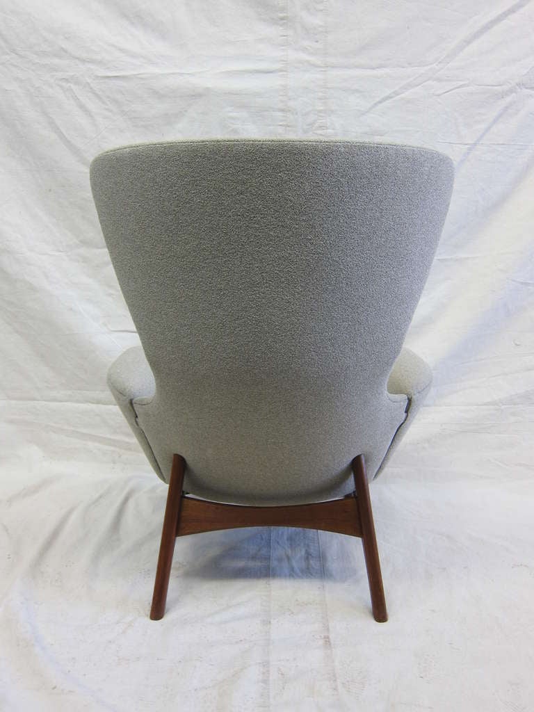 Adrian Pearsall Wing Chair In Excellent Condition In New York, NY