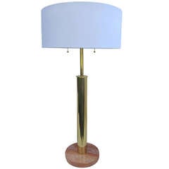 Nessen Brass Table Lamp