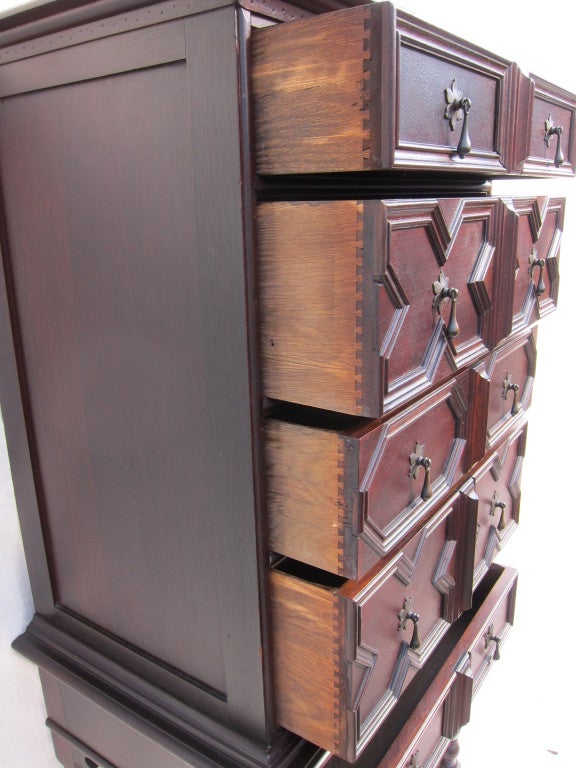 American Jacobean Chest of Drawers