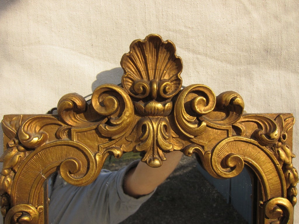 19th Century 19th century French Shelf Mirror