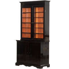 19th Century Late Empire Breakfront Display